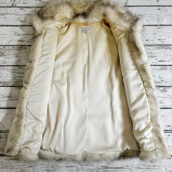 Alberto Makali Faux Fur Suede Vest – Brown, Sleeveless, Sz L, Trendy Boho Style - Picture 11 of 14